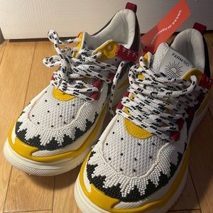 Farm Rio Beaded Women’s Sunset Sneaker